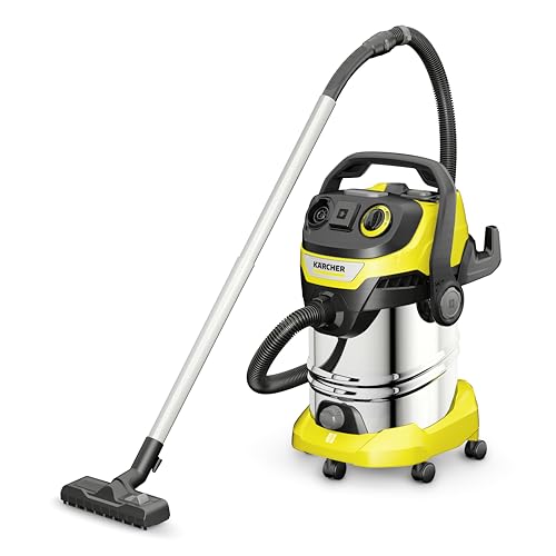 Kärcher WD 6 P S Aspiradora Seco Húmedo 1300W con Depósito 30L y Función Soplado