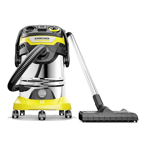 Kärcher WD 6 P S Aspiradora Seco Húmedo 1300W con Depósito 30L y Función Soplado