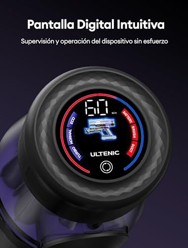 Ultenic U16 Flex Aspiradora sin Cable 50KPa 550W 60Min con Tubo Flexible y Cepillo Antienredos
