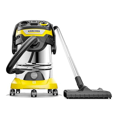Kärcher WD 6 P S Aspiradora Seco Húmedo 1300W con Depósito 30L y Función Soplado