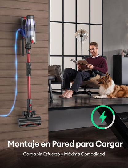 Ultenic U16 Flex Aspiradora sin Cable 50KPa 550W 60Min con Tubo Flexible y Cepillo Antienredos