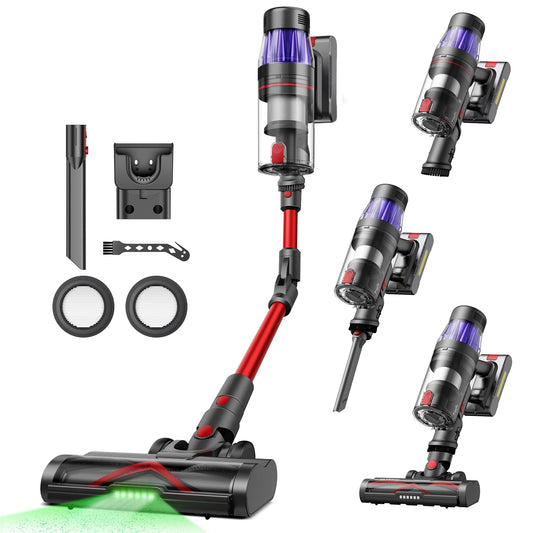 Ultenic U16 Flex Aspiradora sin Cable 50KPa 550W 60Min con Tubo Flexible y Cepillo Antienredos
