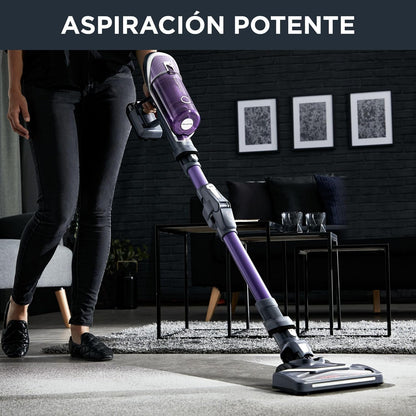 Rowenta XForce Flex 8.60 Escoba sin Cable, 22V Batería Extraíble, Tubo Flexible y LED, 35Min