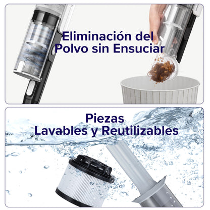 LEVOIT Aspiradora sin Cable 4 en 1 para Mascotas con Batería Extraíble y Filtro 99,9% HEPA